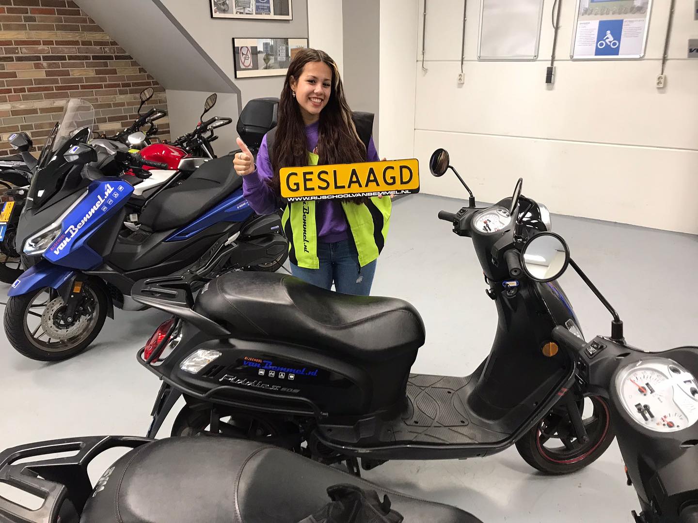 Scooter rijbewijs halen Vianen Rijschool van Bemmel